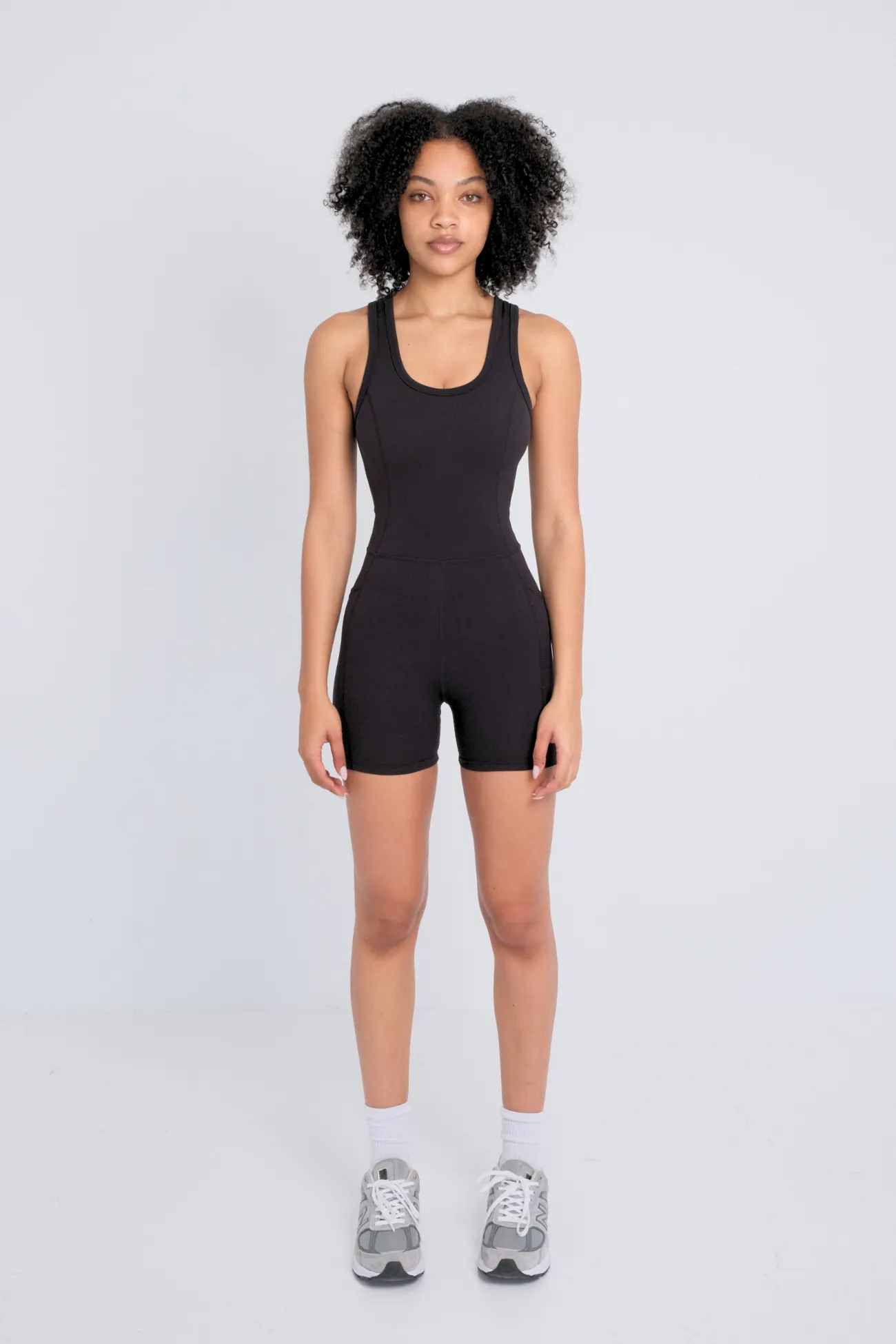 Breathe Pocket Bodysuit - Black sold by TWOTAGS