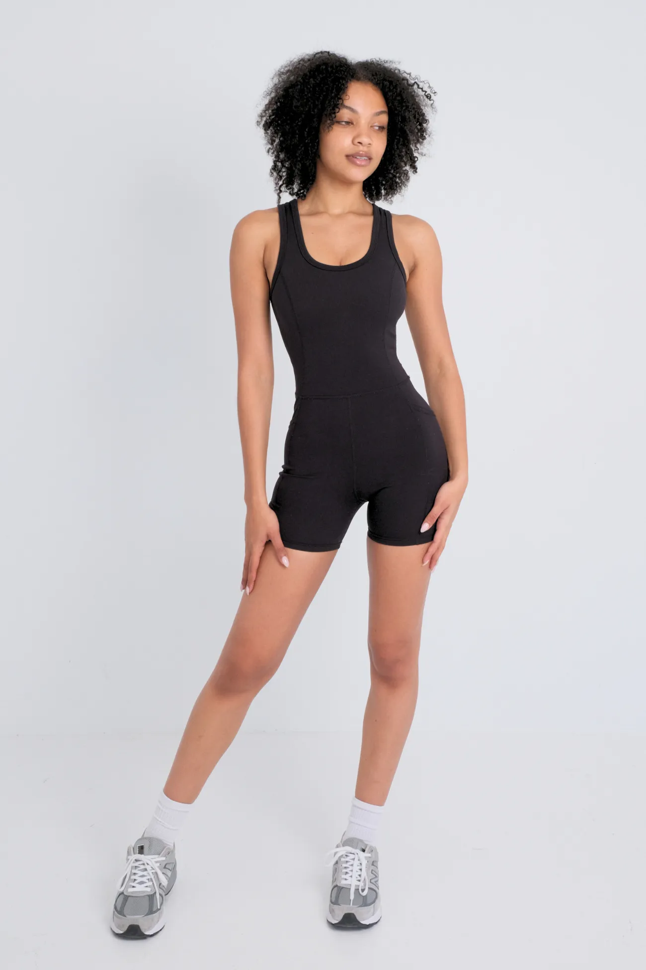 Breathe Pocket Bodysuit - Black sold by TWOTAGS product image thumbnail 2