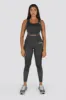 Seamless Power Highwaisted Leggings - Grey Marl sold by TWOTAGS