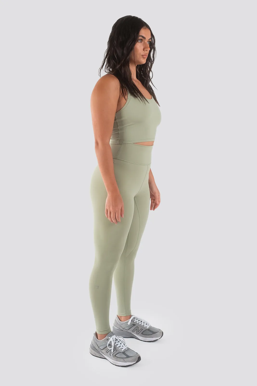 Stellar V2 Highwaisted Leggings - Sage sold by TWOTAGS product image thumbnail 4