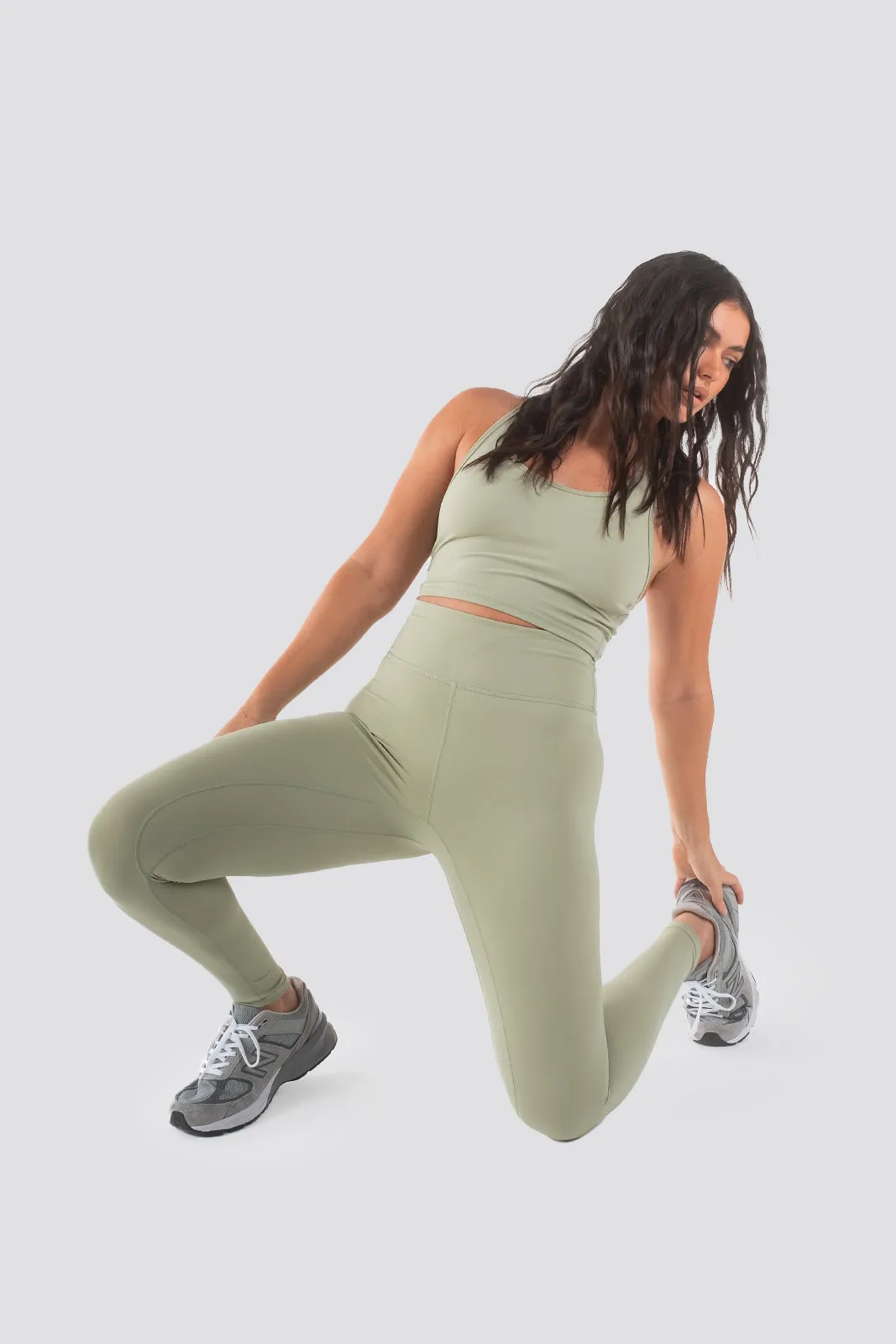 Stellar V2 Highwaisted Leggings - Sage sold by TWOTAGS product image thumbnail 5