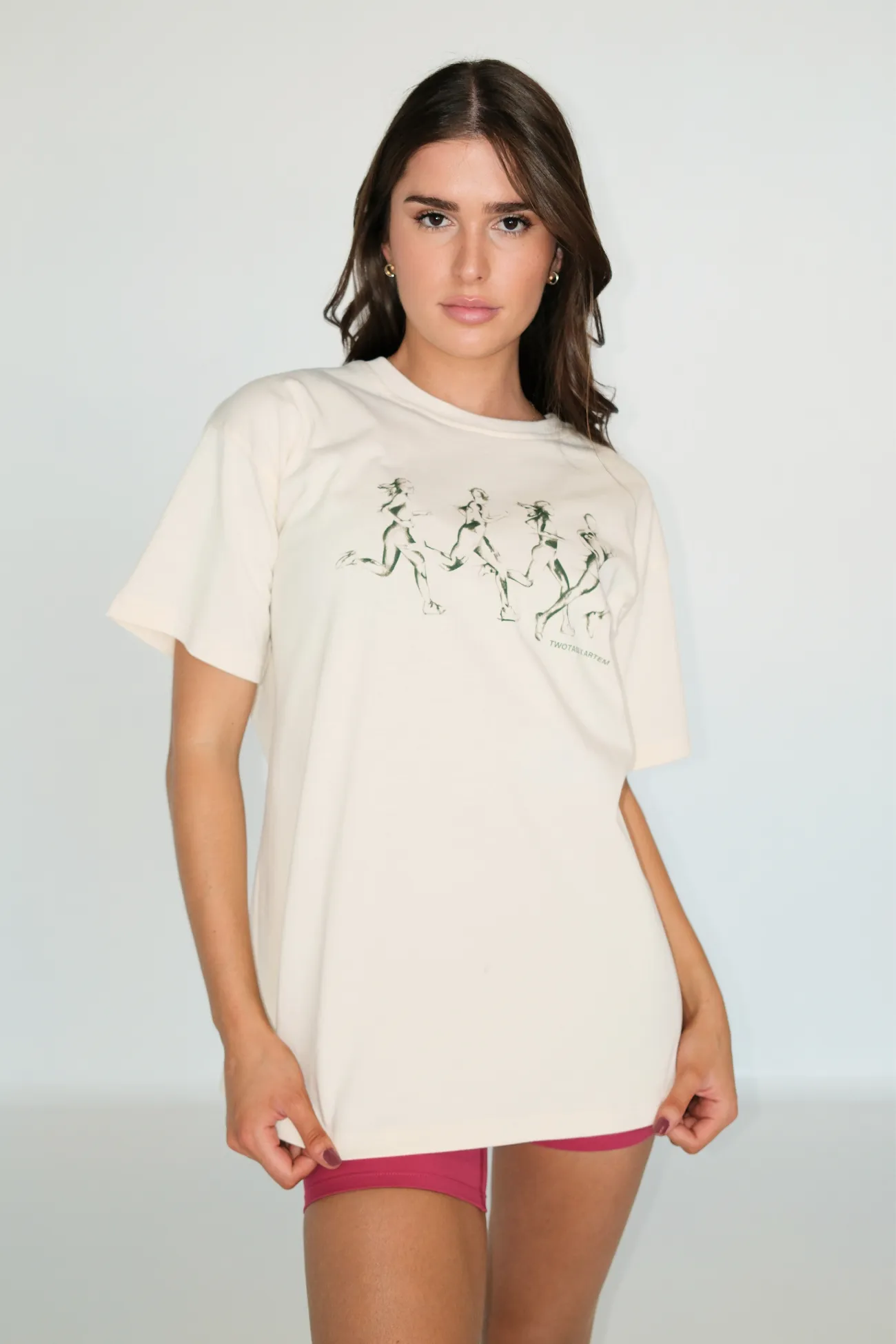 Team Artem Tee - Cream sold by TWOTAGS product image thumbnail 4