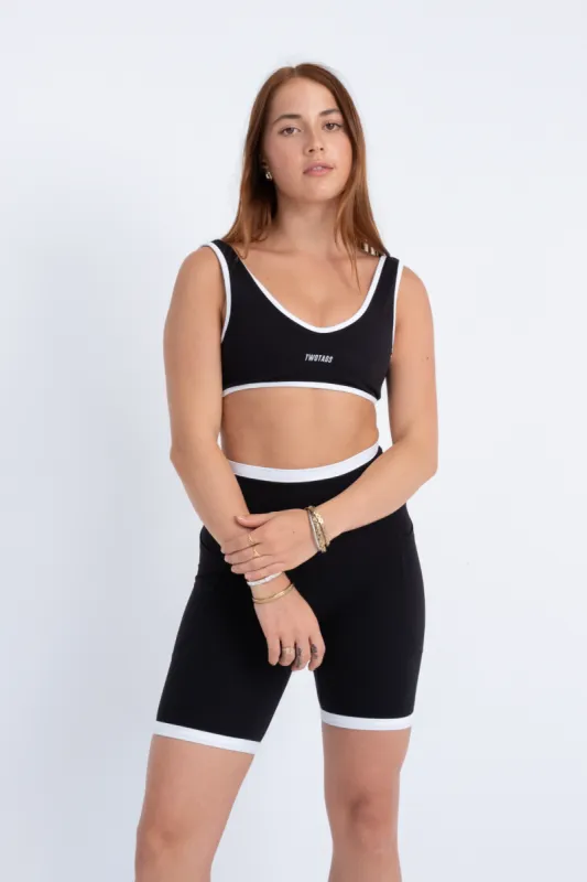 Alpine Sports Bra - Contrast sold by TWOTAGS