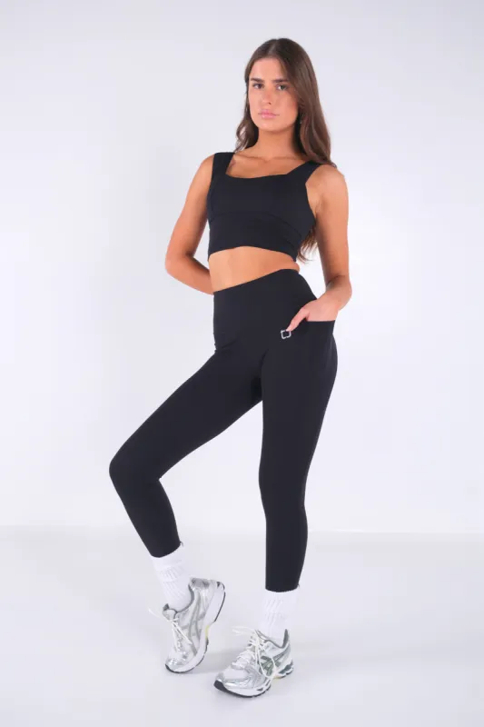 Ardor Highwaisted Leggings - Black sold by TWOTAGS