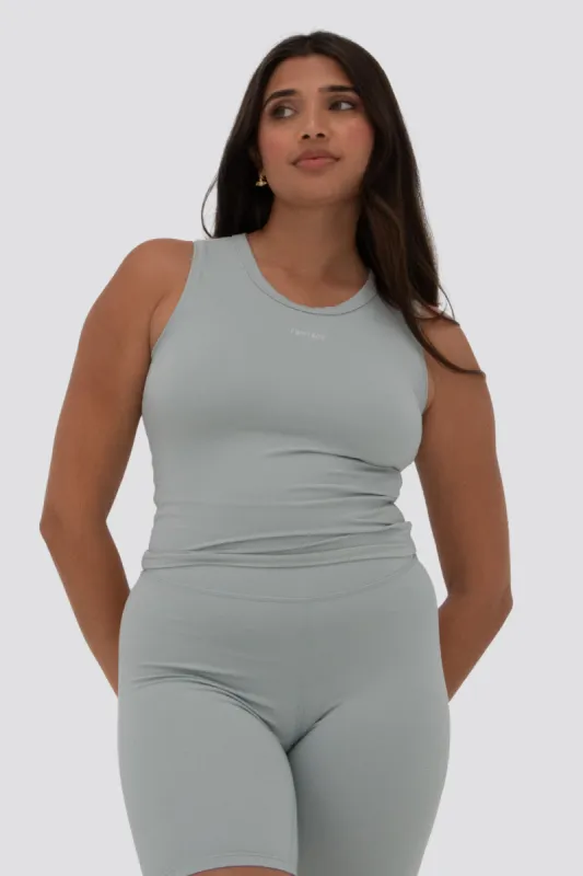 Breathe Tank Top - Sky Blue sold by TWOTAGS