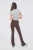 Daze Flare Pocket (Tall) Leggings - Espresso sold by TWOTAGS