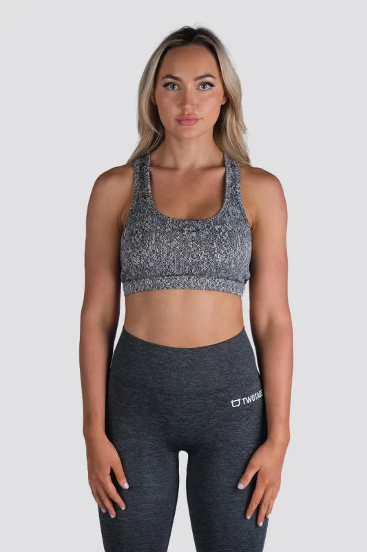 Deluxe Sports Bra - Black sold by TWOTAGS