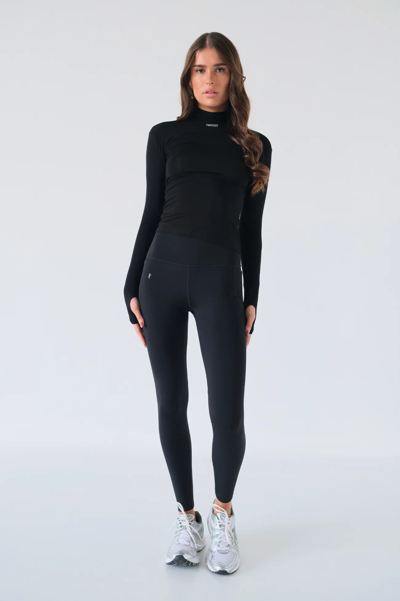 Thermal Tech Pocket Leggings - Black sold by TWOTAGS product image thumbnail 3