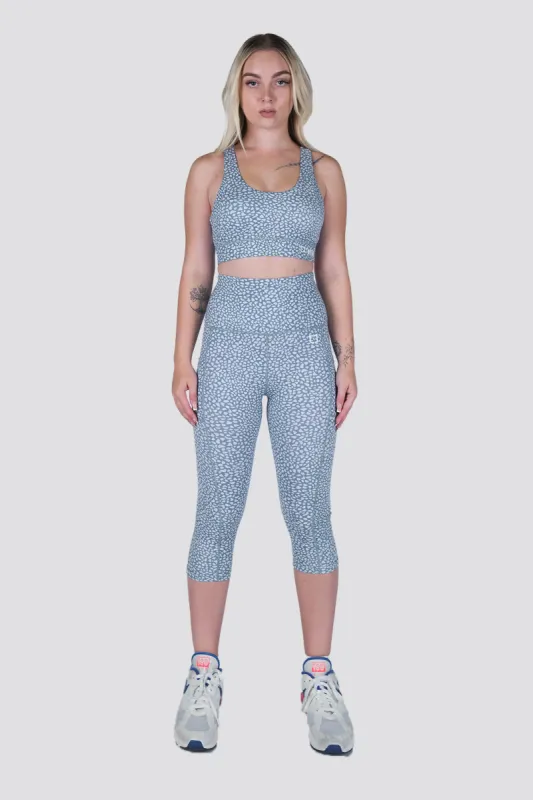 Mirage 7/8 Highwaisted Leggings - Ash Blue sold by TWOTAGS