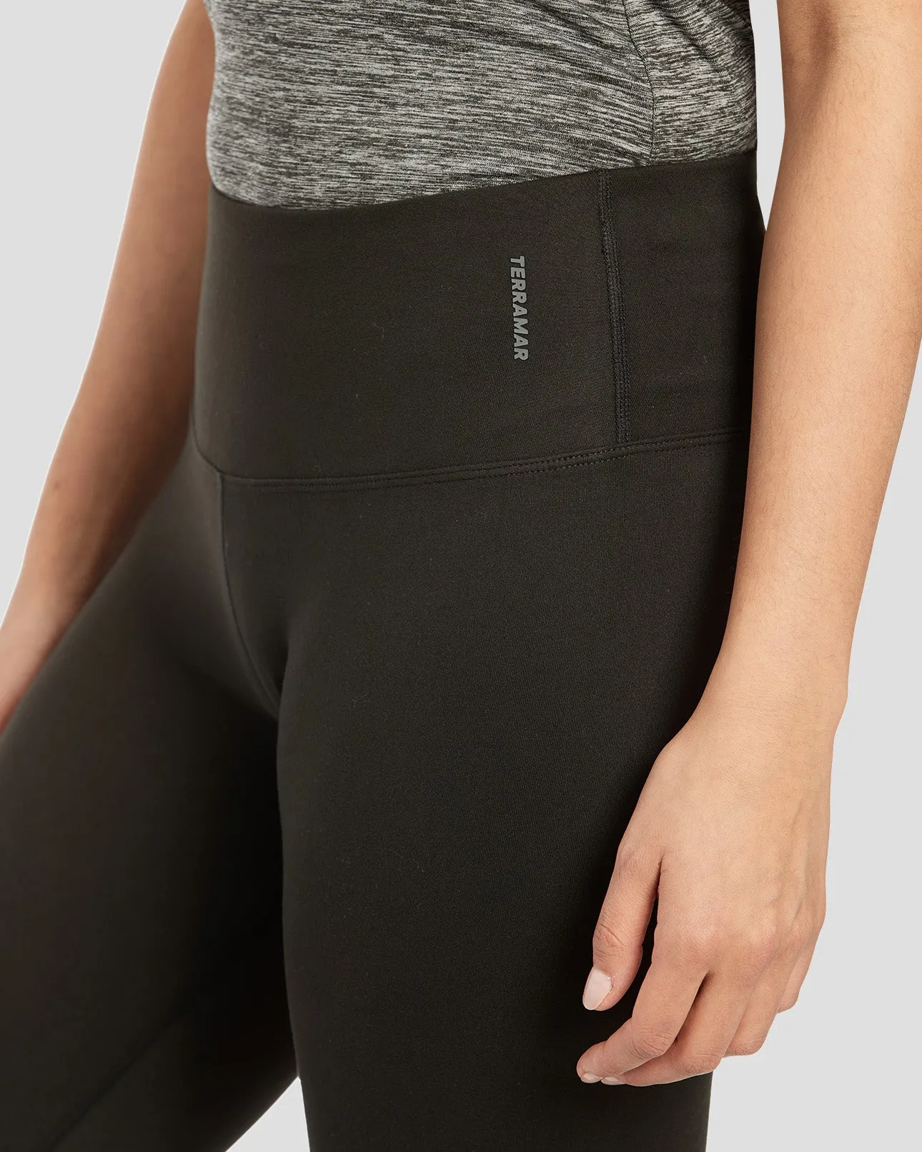 2.0 Women's Cloud Nine Midweight Baselayer Capri Pants sold by Terramar product image thumbnail 3