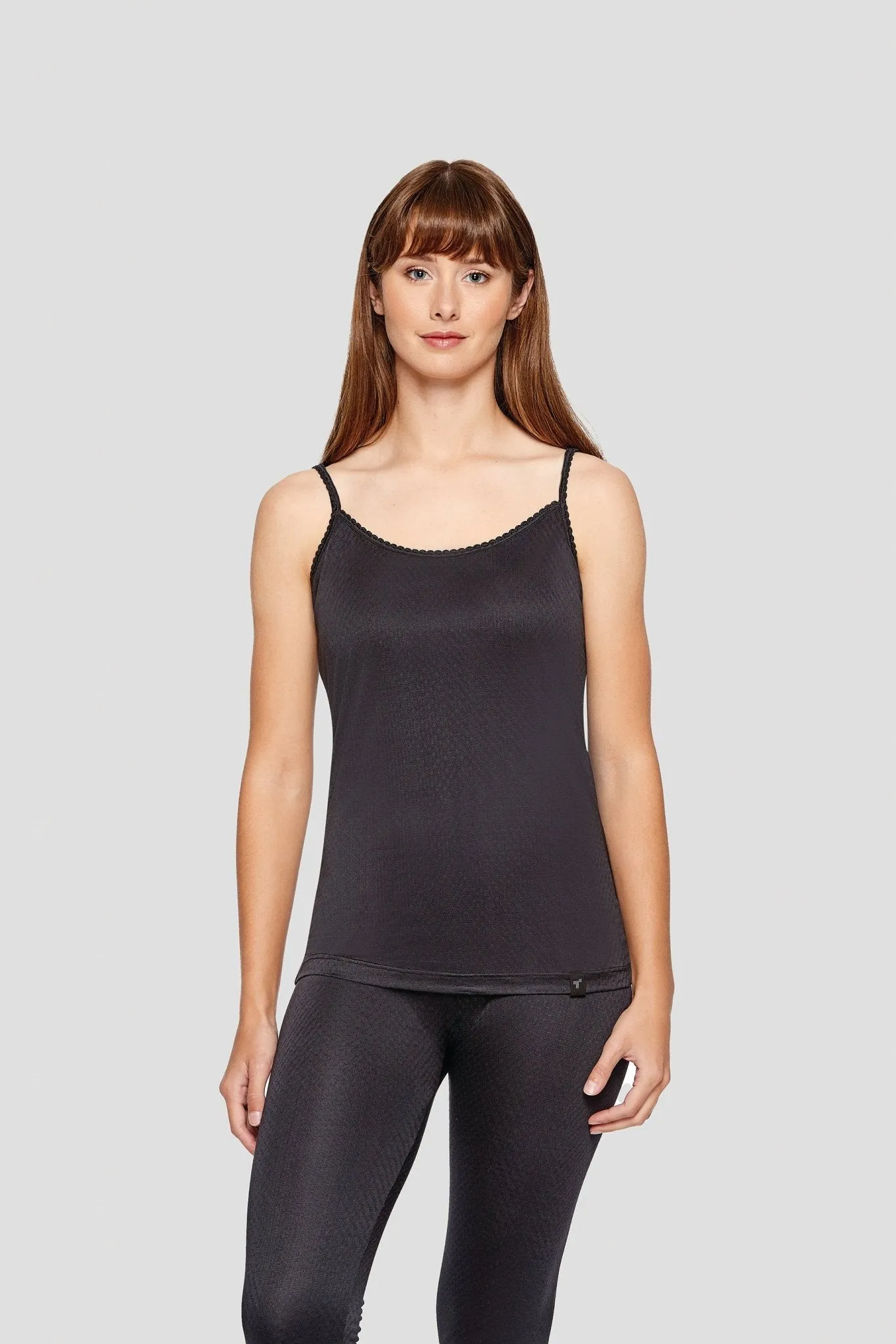1.0 Women's Thermasilk® Lightweight Silk Pointelle Cami sold by Terramar product image thumbnail 2