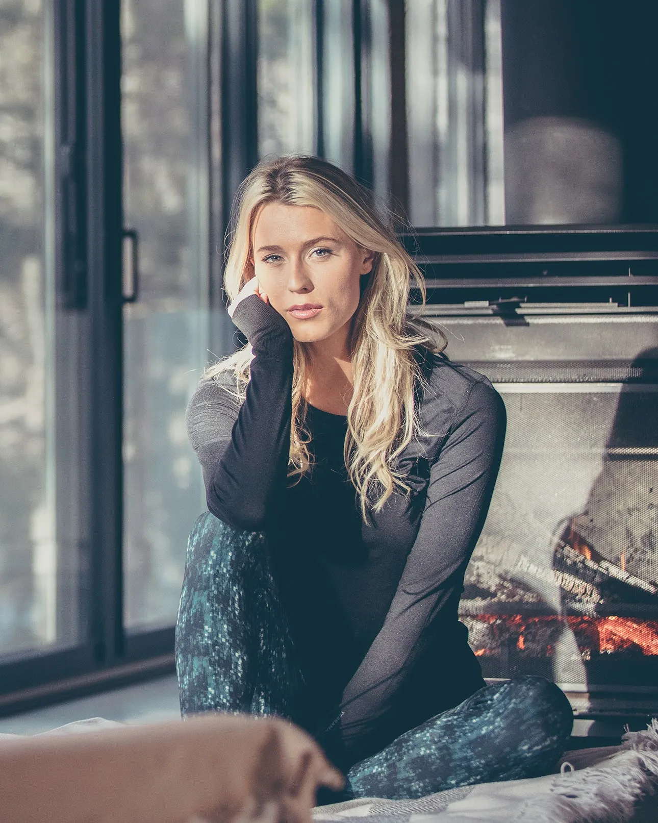 2.0 Women's Cloud Nine Midweight Performance Baselayer Scoop Shirt sold by Terramar product image thumbnail 5