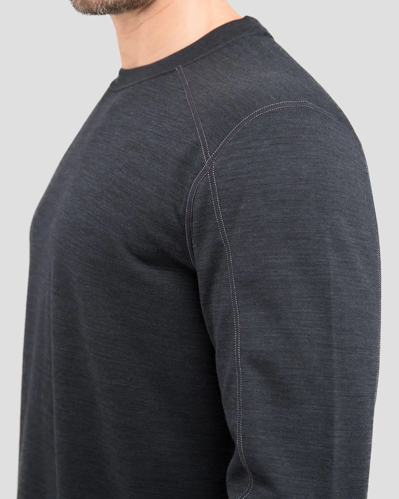 3.0 Men's Thermawool® Heavyweight Thermal Crew Shirt sold by Terramar product image thumbnail 4