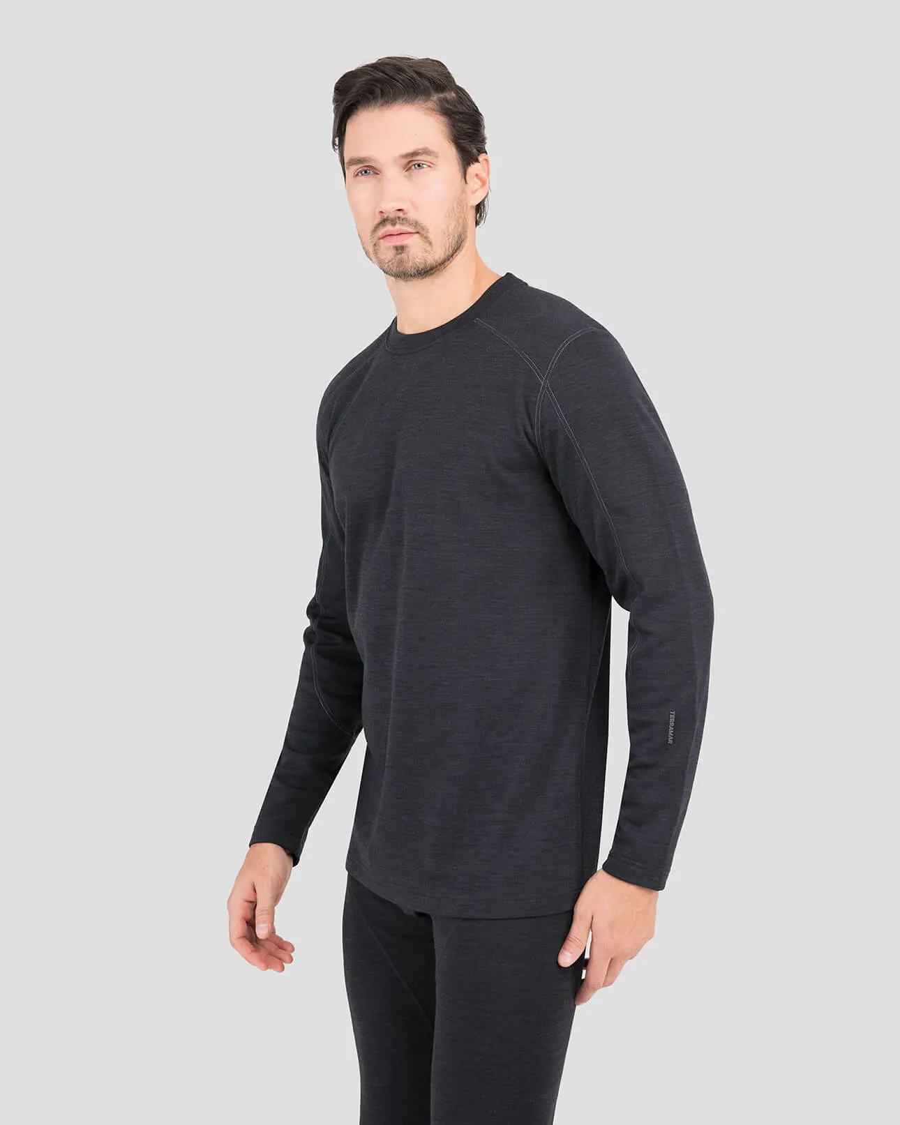 3.0 Men's Thermawool® Heavyweight Thermal Crew Shirt sold by Terramar product image thumbnail 2
