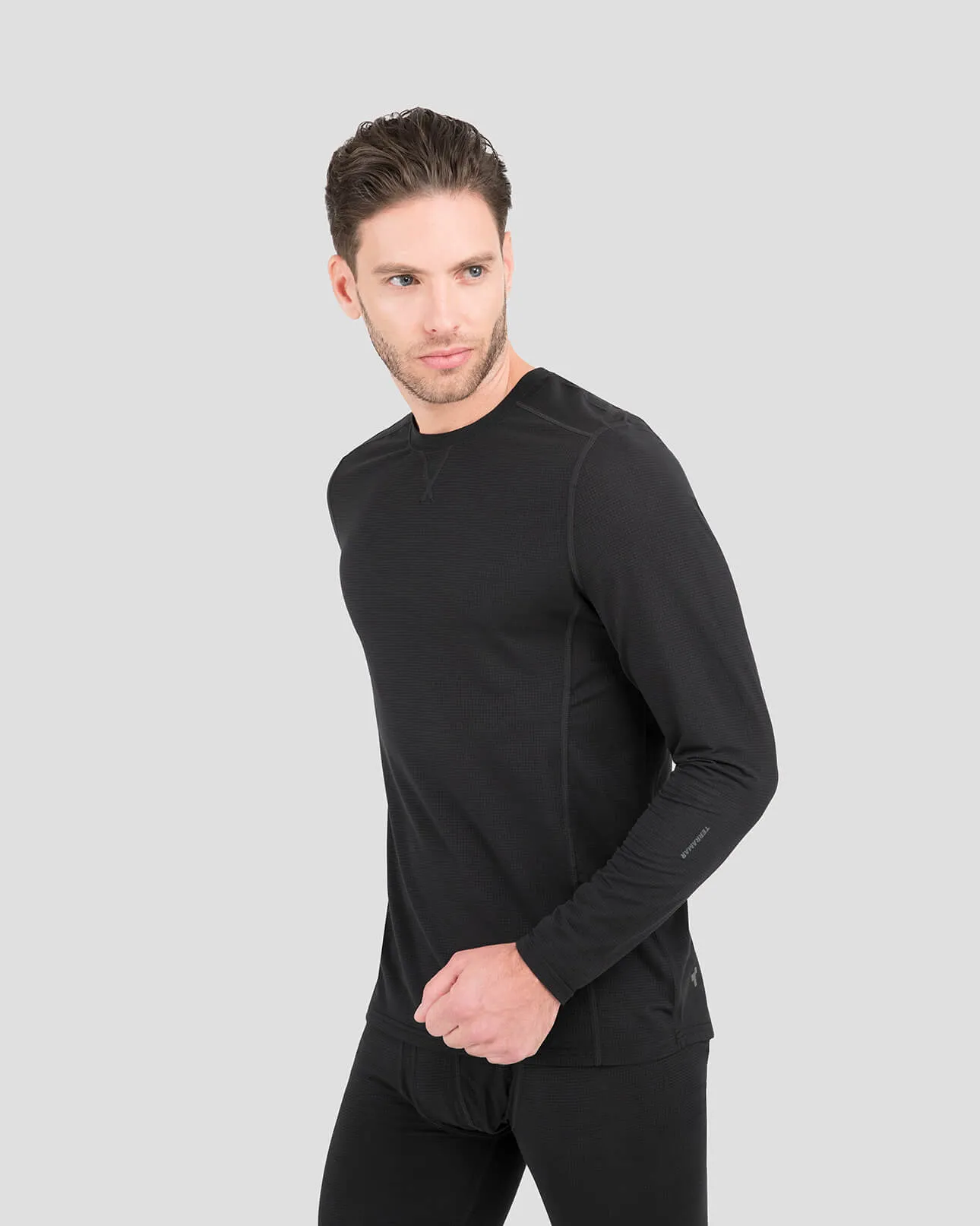 1.0 Men's Transport® Lightweight Performance Thermal Crew Shirt sold by Terramar product image thumbnail 2