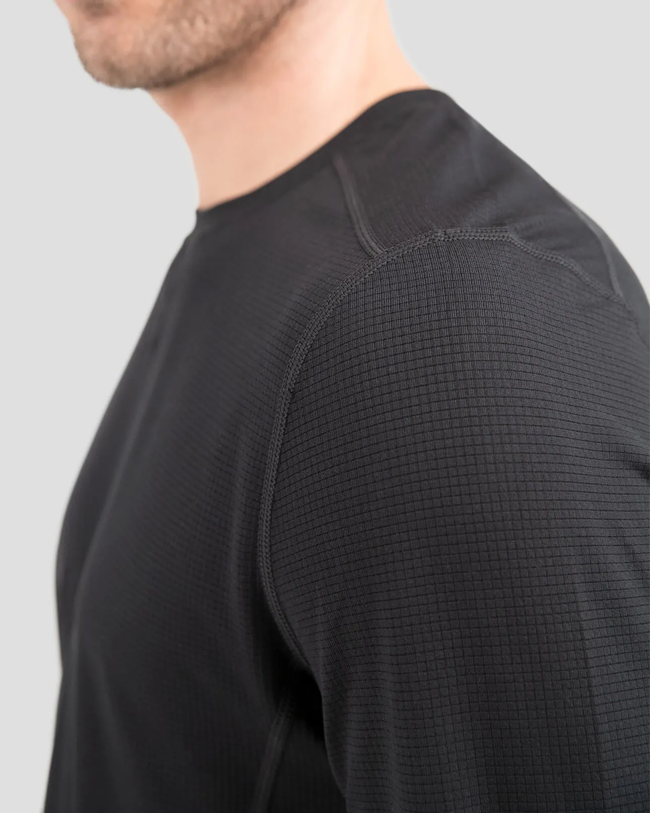 1.0 Men's Transport® Lightweight Performance Thermal Crew Shirt sold by Terramar product image thumbnail 4