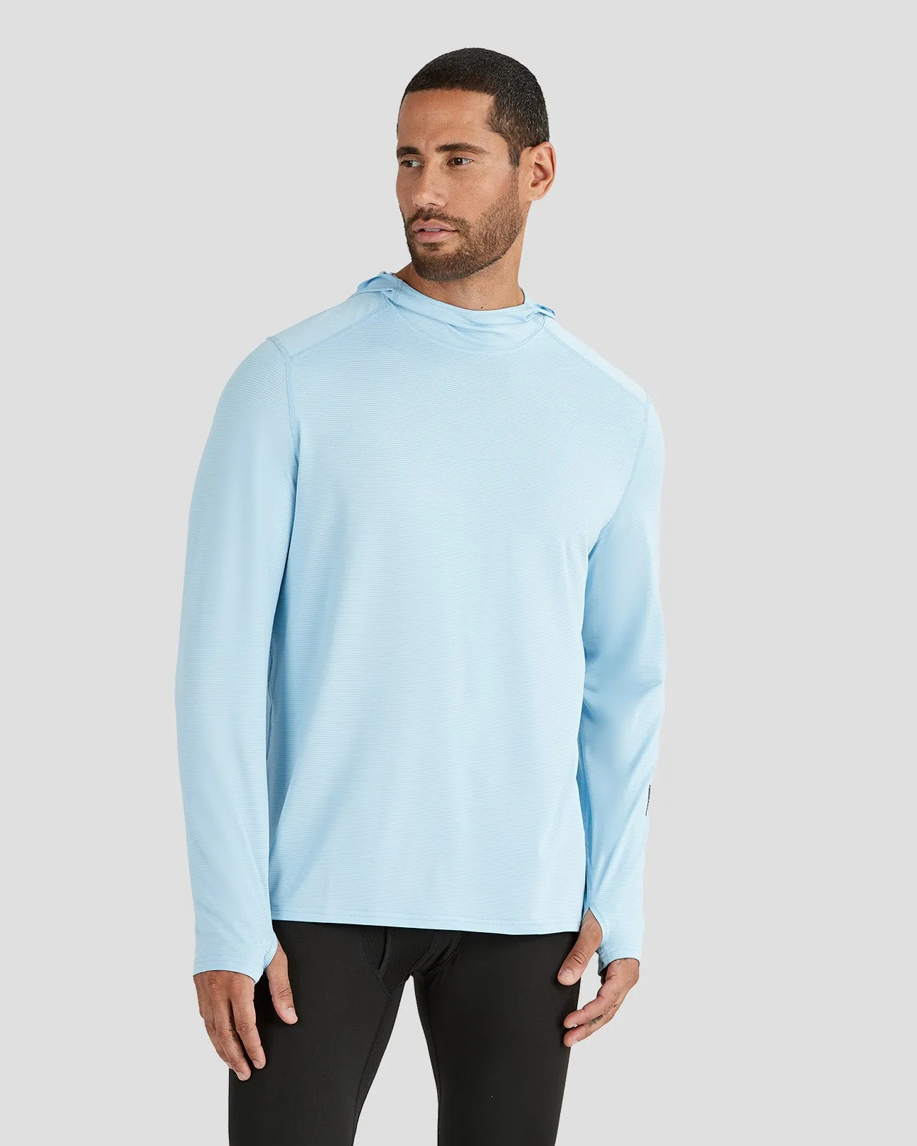 Men's Ventilator Performance Long-Sleeve Hoodie sold by Terramar product image thumbnail 3