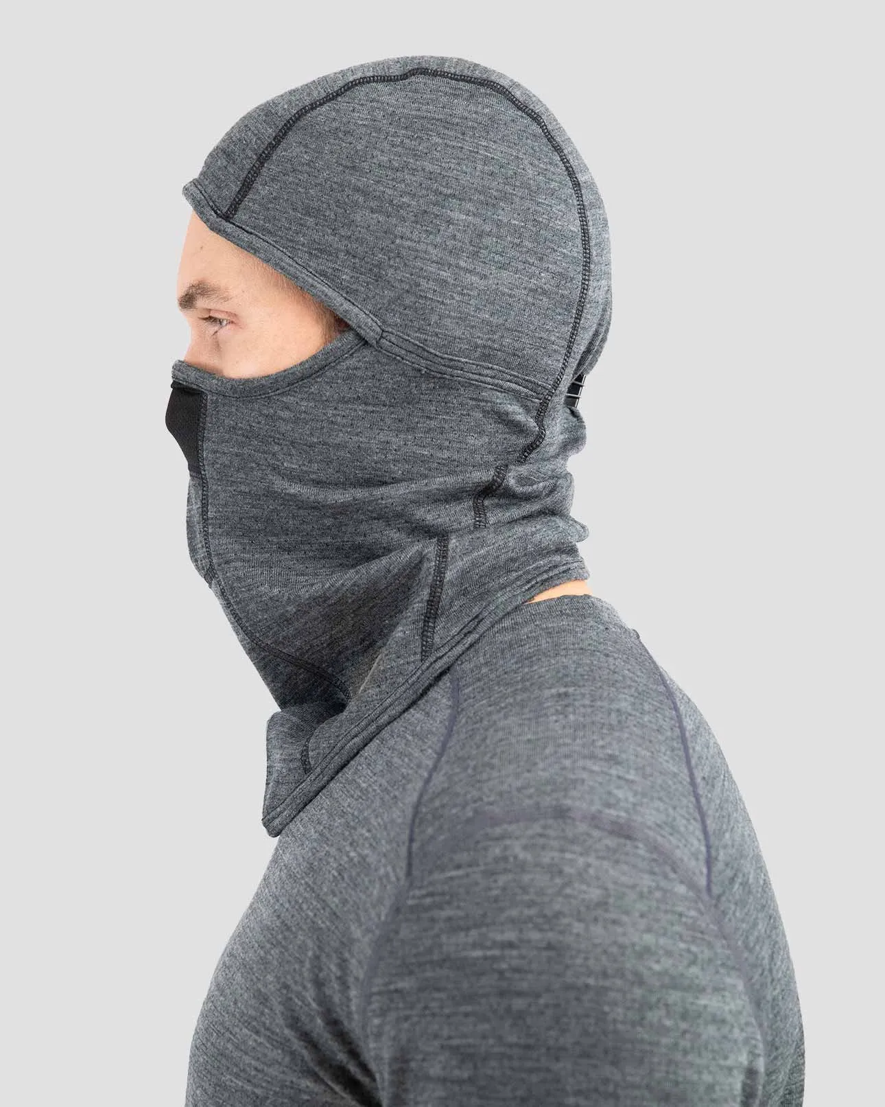 2.0 Adult's Midweight Ultra Merino Wool Balaclava sold by Terramar product image thumbnail 2