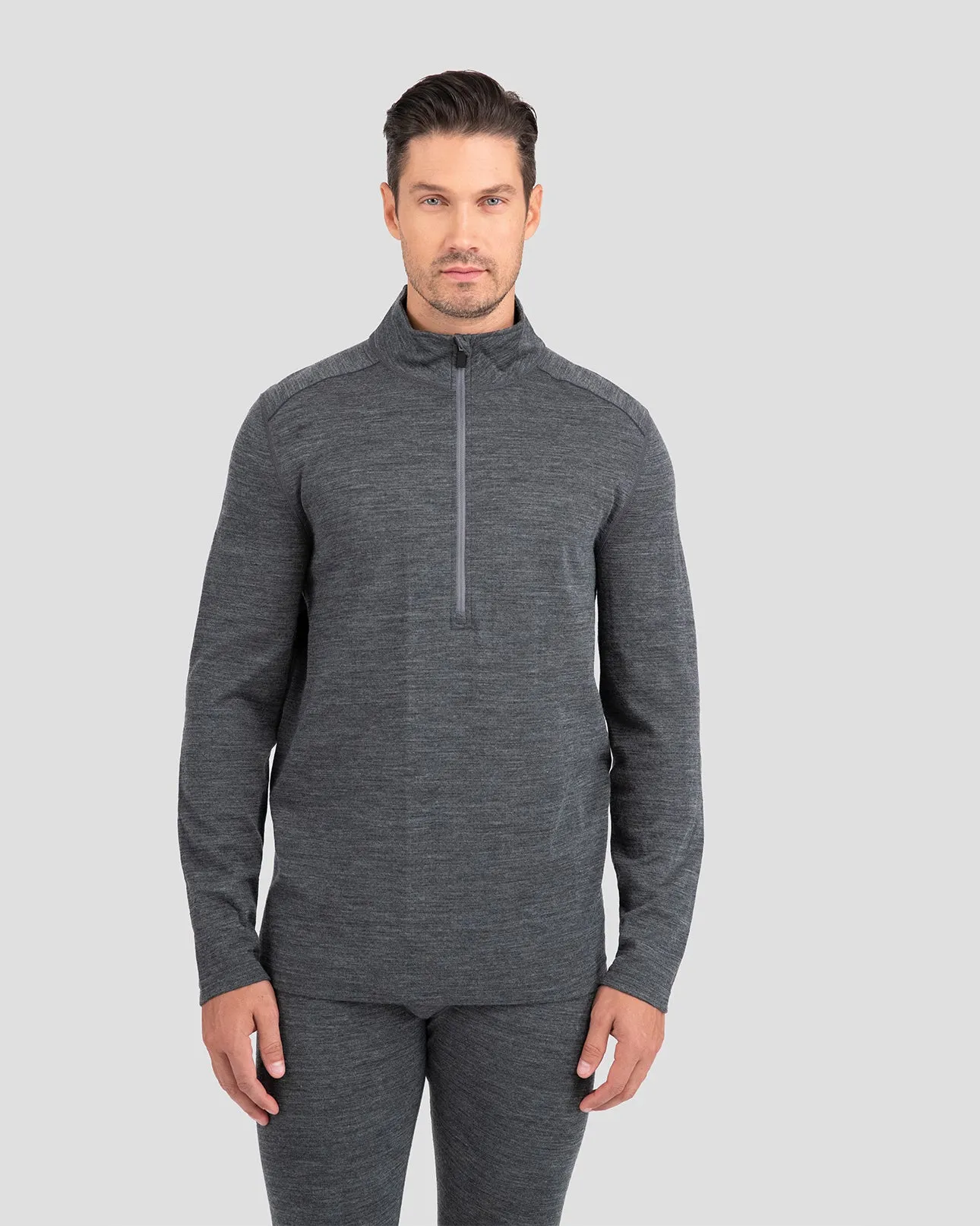 2.0 Men's Midweight Ultra Merino Wool Half-Zip Baselayer Top sold by Terramar