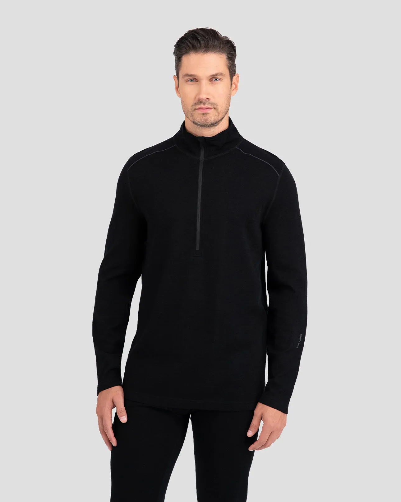 2.0 Men's Midweight Ultra Merino Wool Half-Zip Baselayer Top sold by Terramar product image thumbnail 3