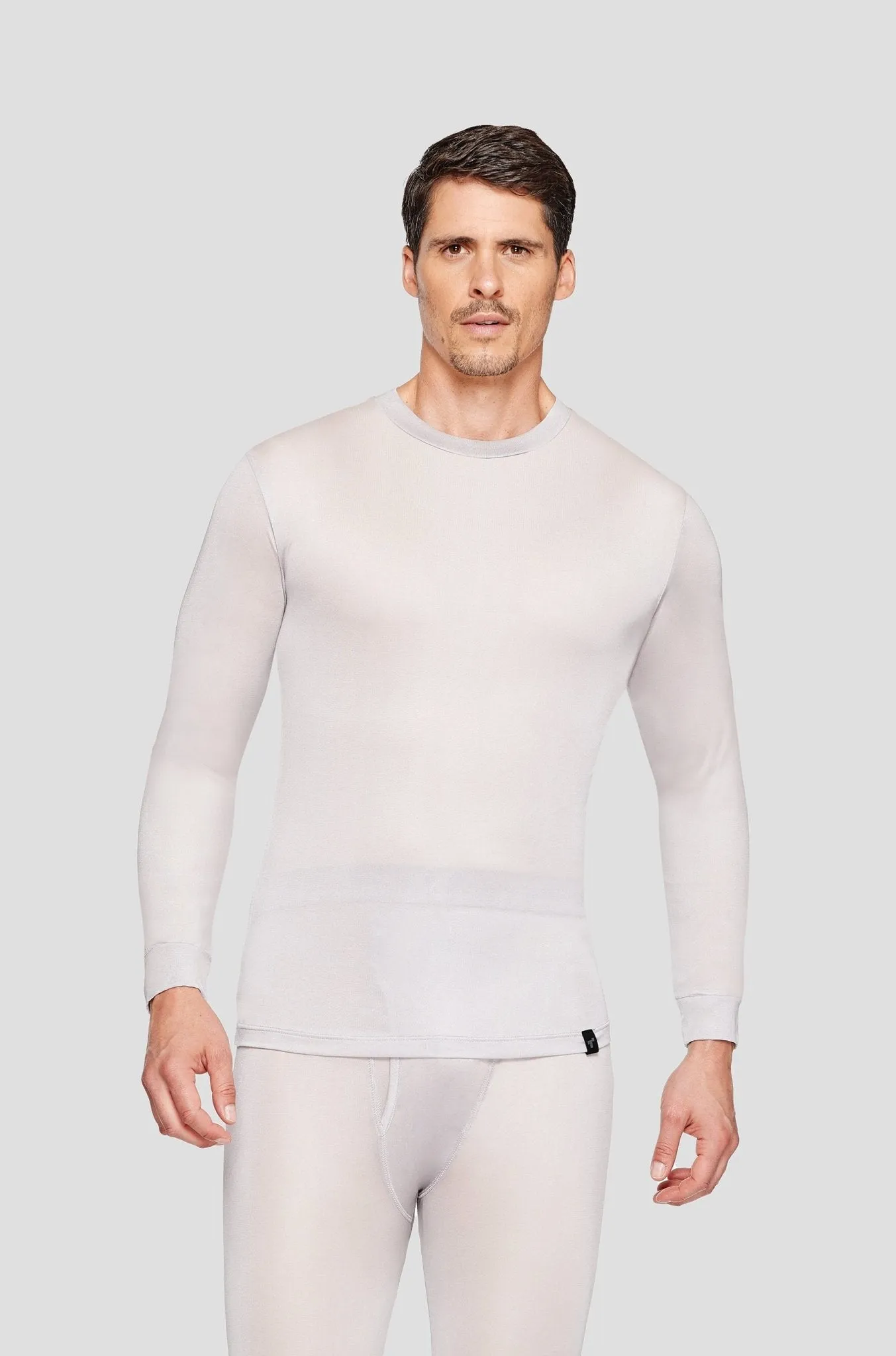 1.0 Men's Thermasilk® Heritage Lightweight Thermal Crew Shirt sold by Terramar product image thumbnail 2