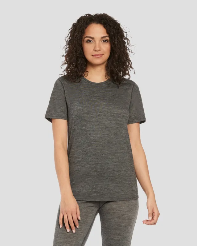 1.0 Women's All-Season Lightweight Merino Wool T-Shirt sold by Terramar