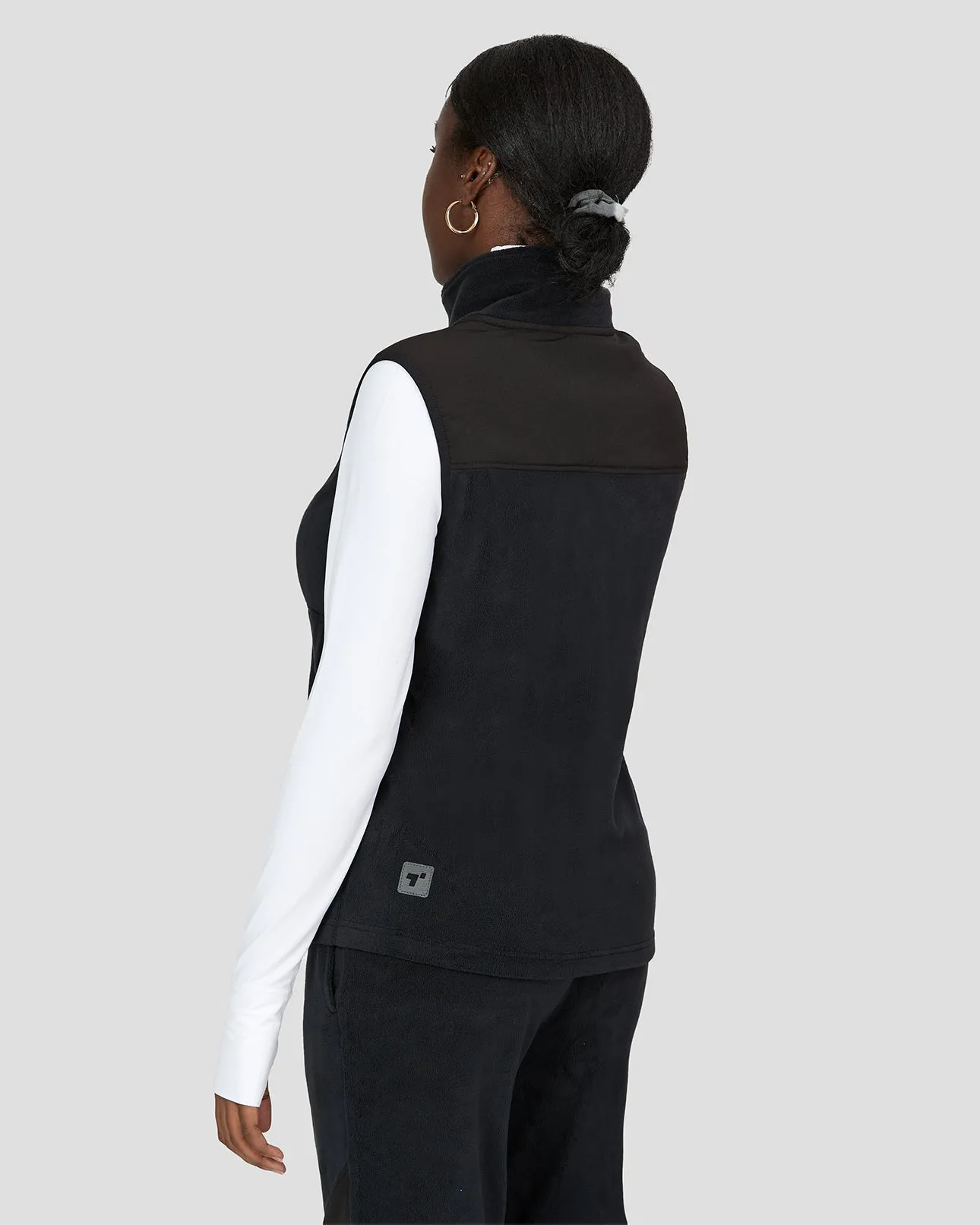 Women’s C-Suite Mammoth Sherpa Fleece Full-Zip Vest sold by Terramar product image thumbnail 4