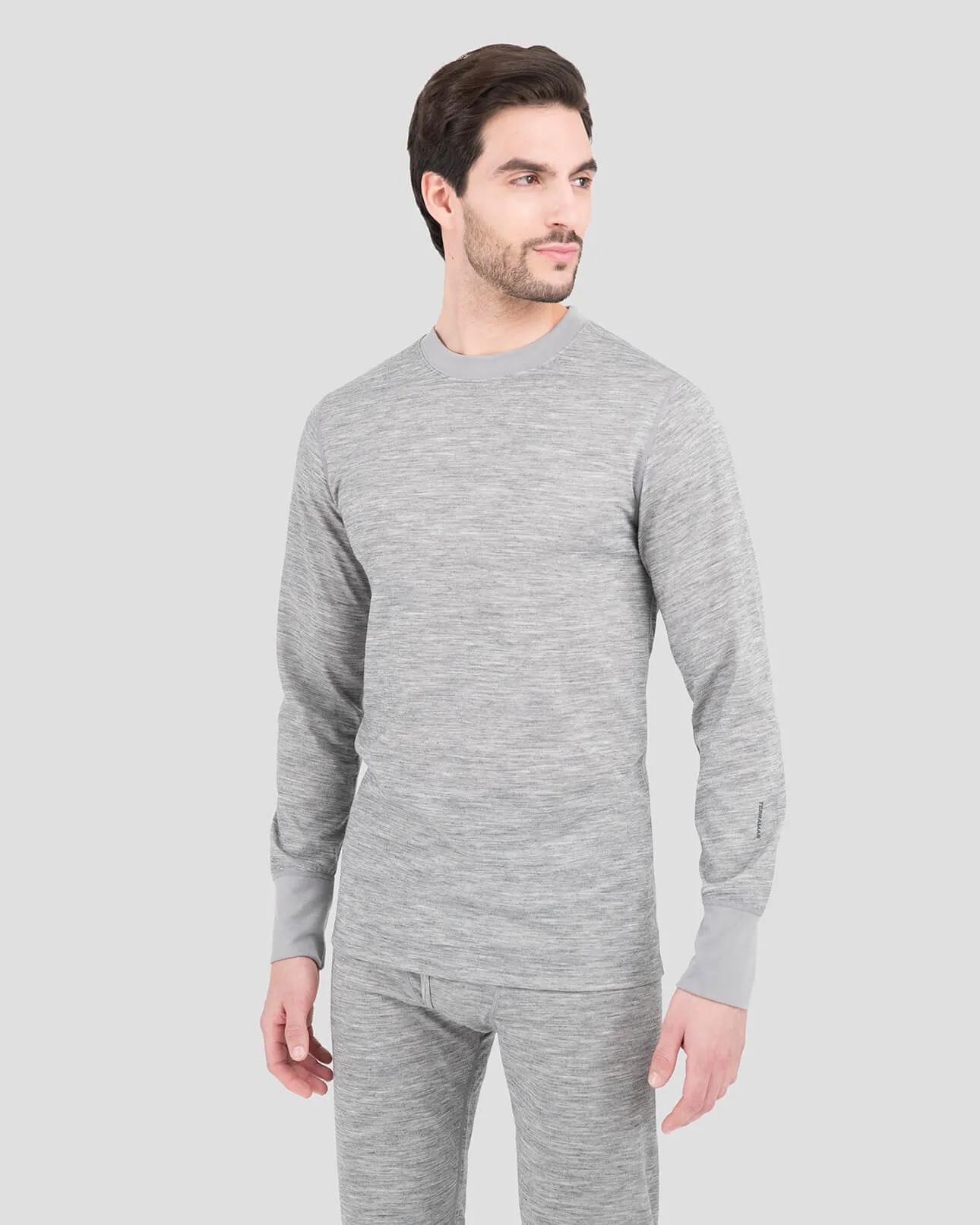 3.0 Men's Heritage Heavyweight Merino Wool Bi-Layer Thermal Crew Shirt sold by Terramar