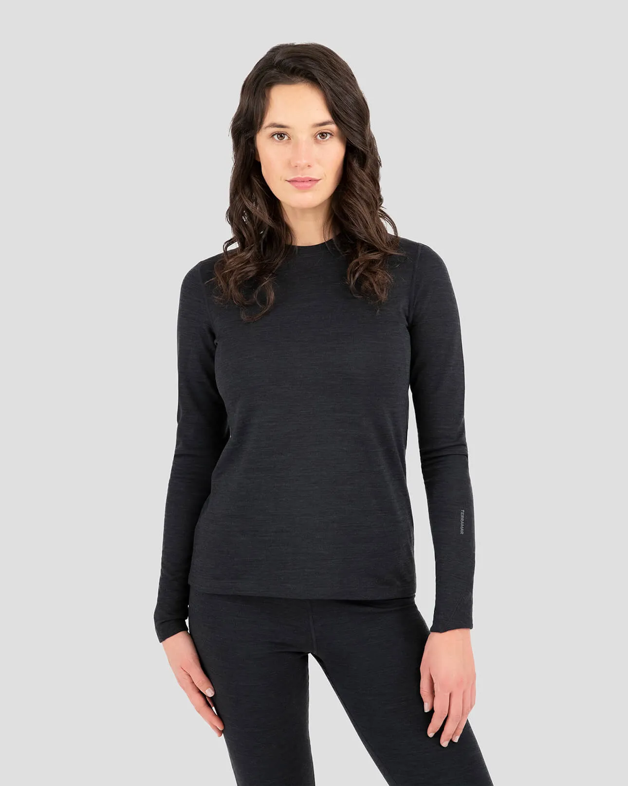 3.0 Women's Thermawool® Heavyweight Merino Wool Thermal Crew Shirt sold by Terramar