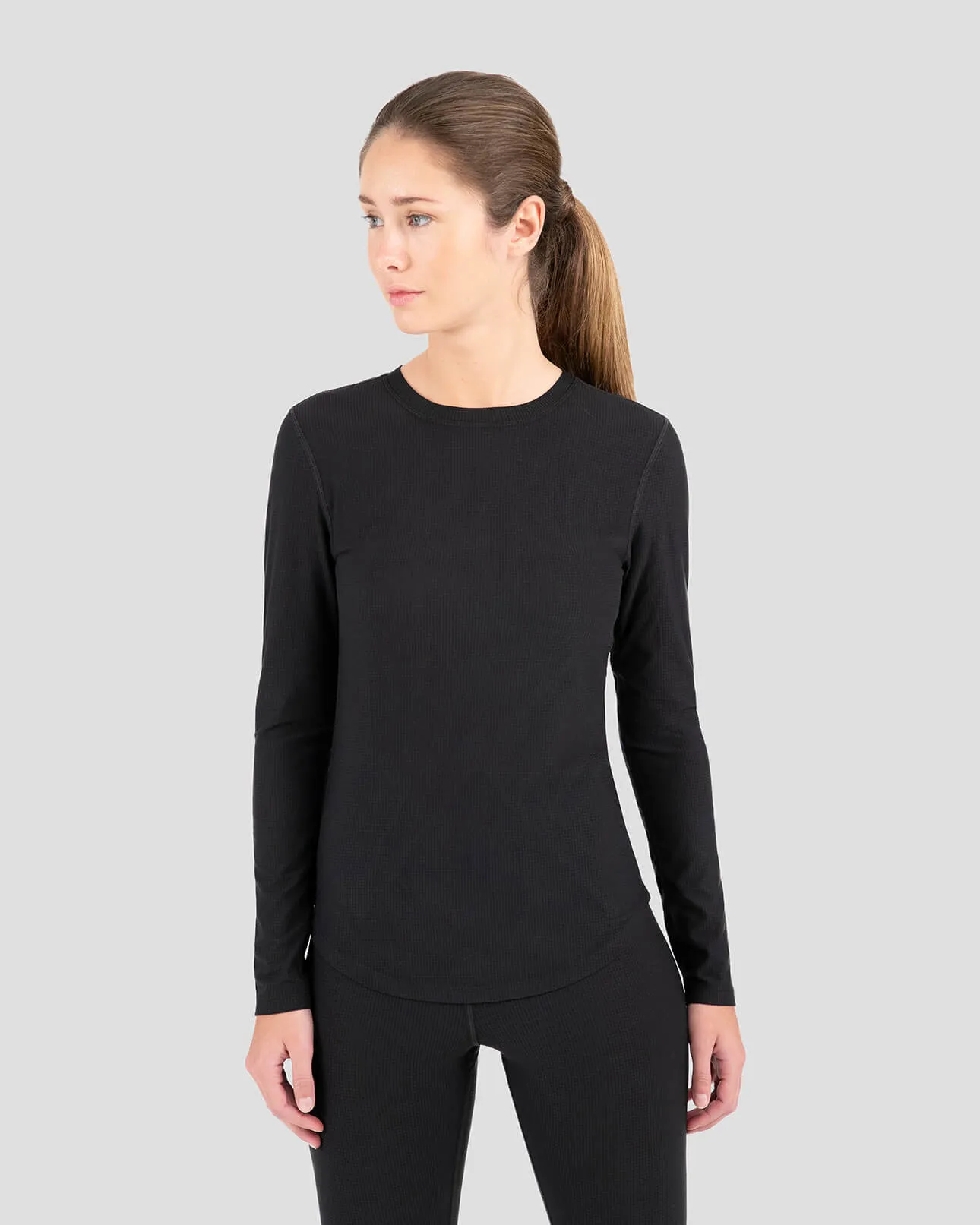 1.0 Women's Transport® Lightweight Performance Thermal Crew Shirt sold by Terramar