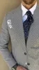 Kingsbury Floral Silk Tie, Navy / Gold sold by The Dark Knot Limited