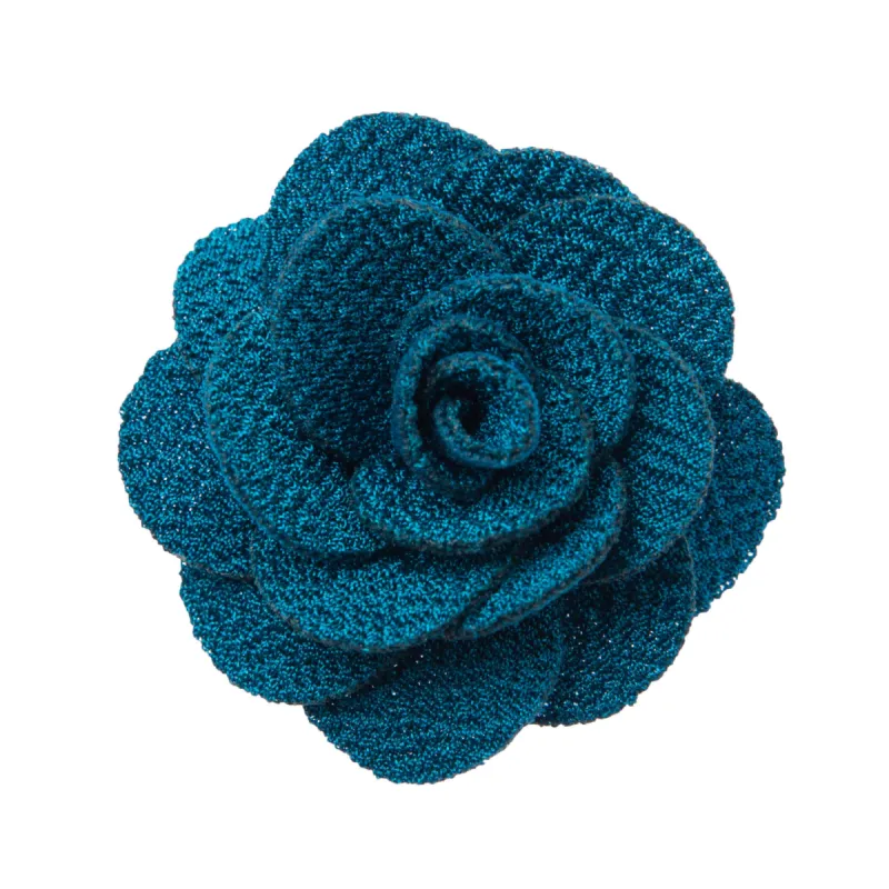 Marblehead Turquoise Lapel Flower sold by The Dark Knot Limited