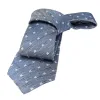Dartmouth Abstract Silk Tie, Bluish Grey / Lilac / Silver sold by The Dark Knot Limited