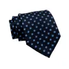 Beverly Foulard Silk Tie, Navy / Blue sold by The Dark Knot Limited