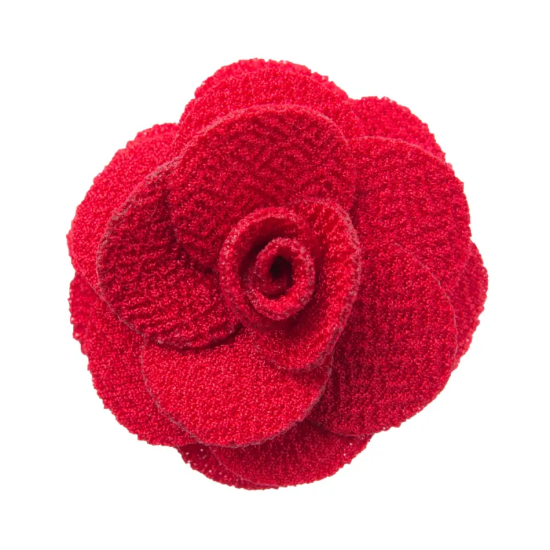 Marblehead Red Lapel Flower sold by The Dark Knot Limited