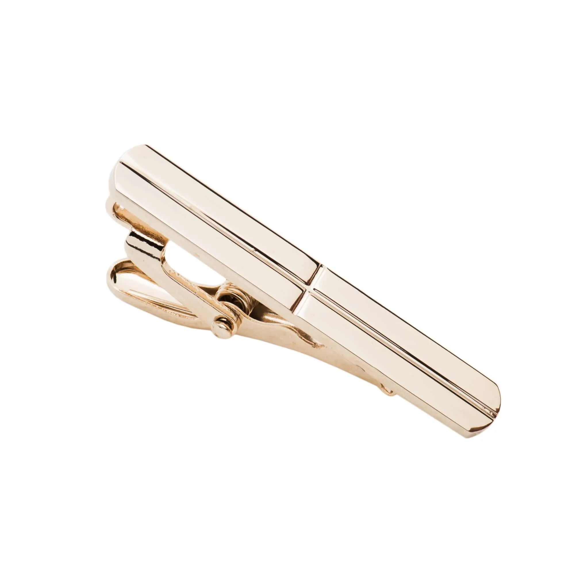 Norfolk Gold Stainless Steel Tie Bar sold by The Dark Knot Limited