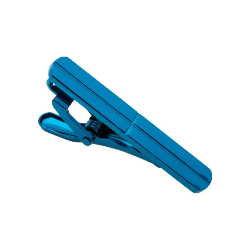 Norfolk Blue Stainless Steel Tie Bar sold by The Dark Knot Limited