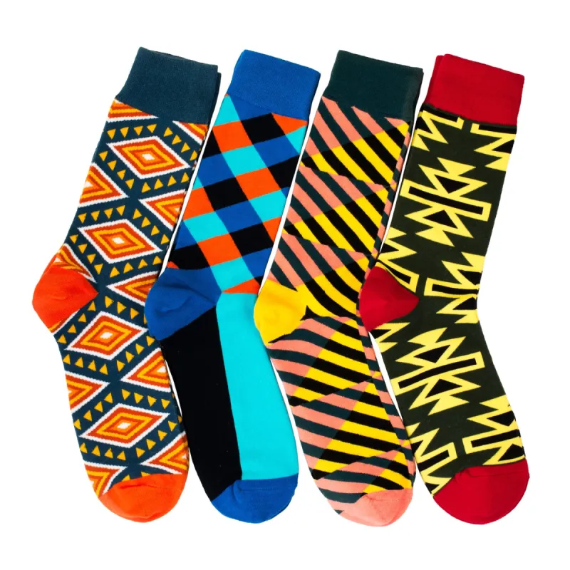 Soho Party Colorful Socks sold by The Dark Knot Limited