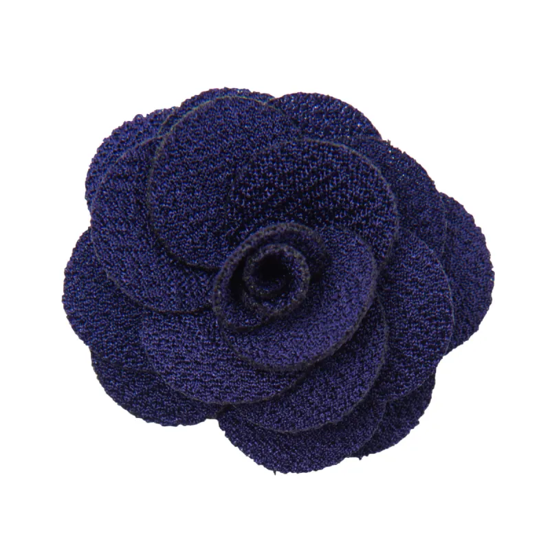 Marblehead Dark Purple Lapel Flower sold by The Dark Knot Limited
