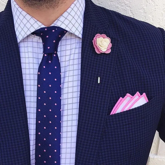 Bridgewater Pink / White sold by The Dark Knot Limited product image thumbnail 3