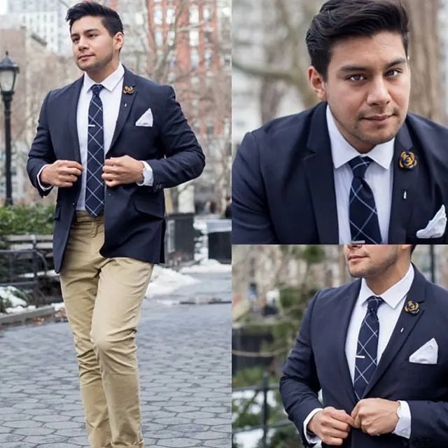 Washington Lapel Flower, Blue / Yellow sold by The Dark Knot Limited product image thumbnail 4