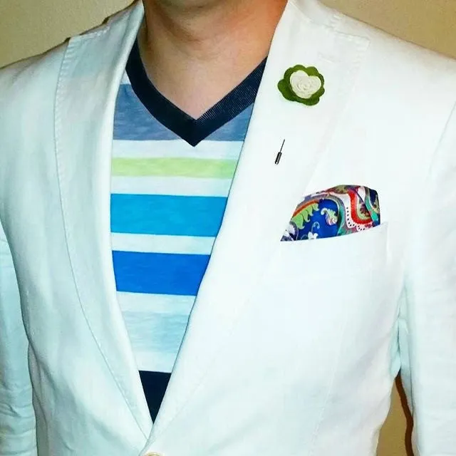 Bridgewater Green / White sold by The Dark Knot Limited product image thumbnail 4