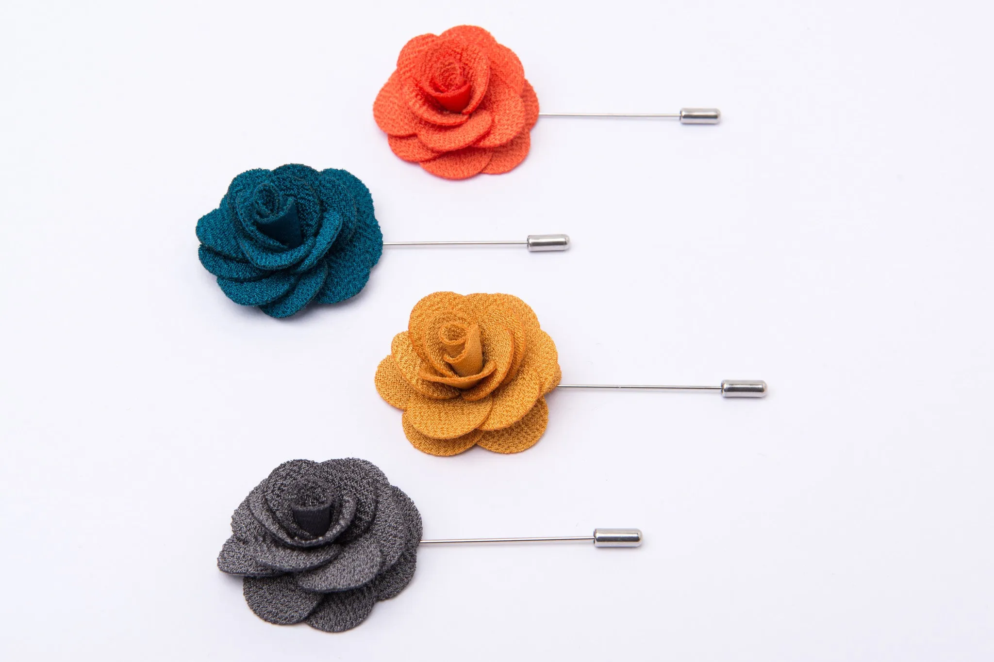 Marblehead Orange Lapel Flower sold by The Dark Knot Limited product image thumbnail 5