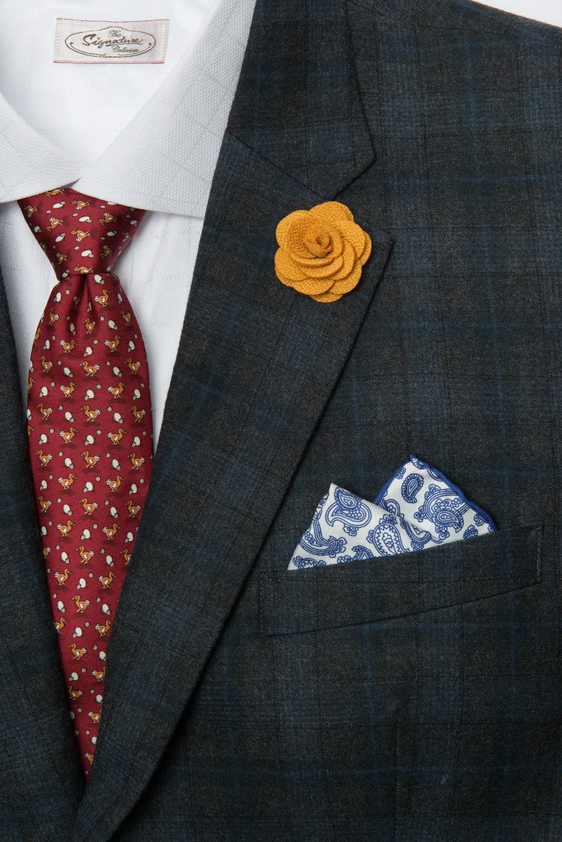 Marblehead Gold Lapel Flower sold by The Dark Knot Limited product image thumbnail 3