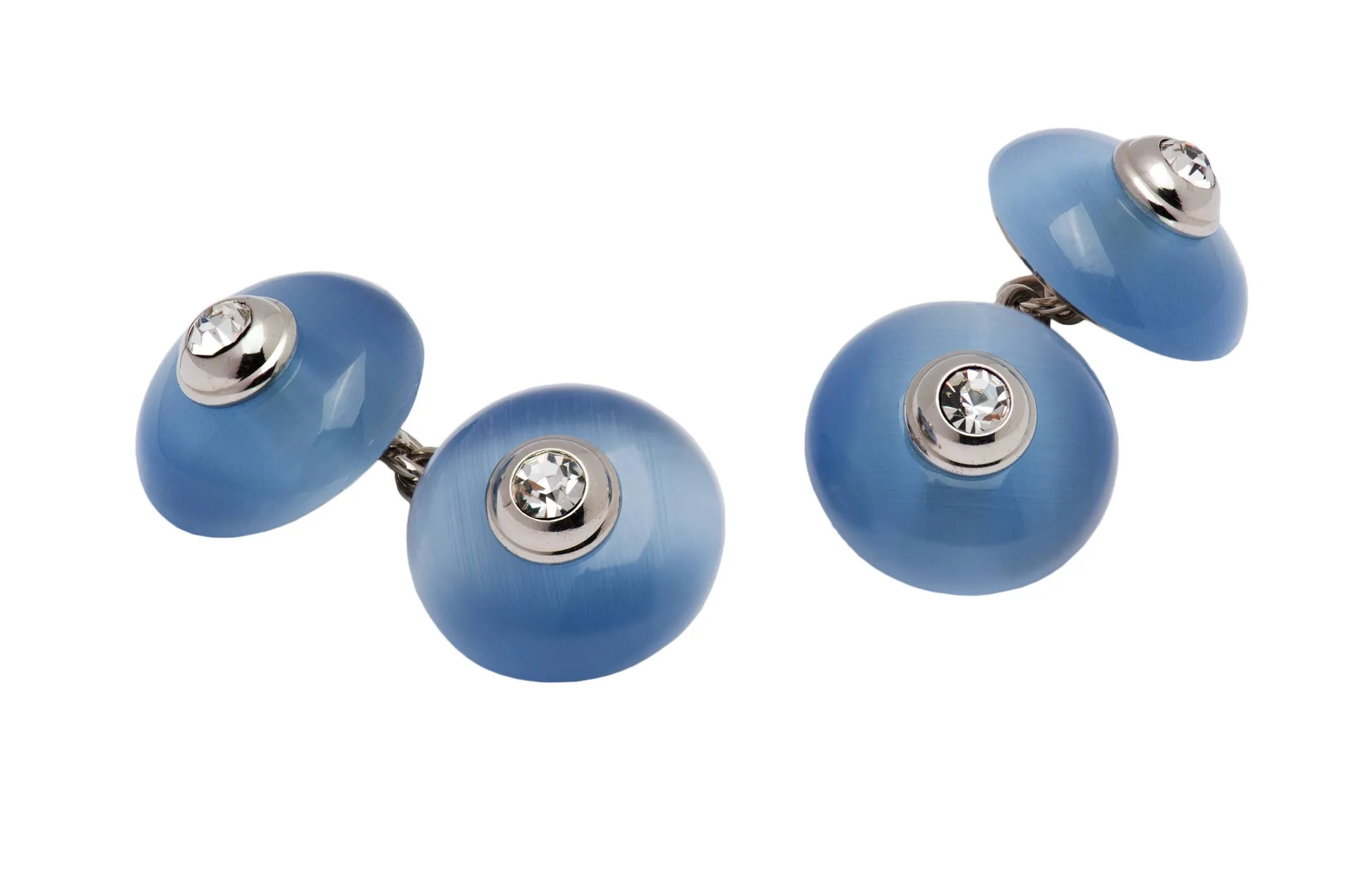 Southampton Blue Cufflinks sold by The Dark Knot Limited