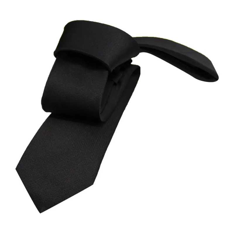 Windsor Grey Skinny Silk Tie sold by The Dark Knot Limited