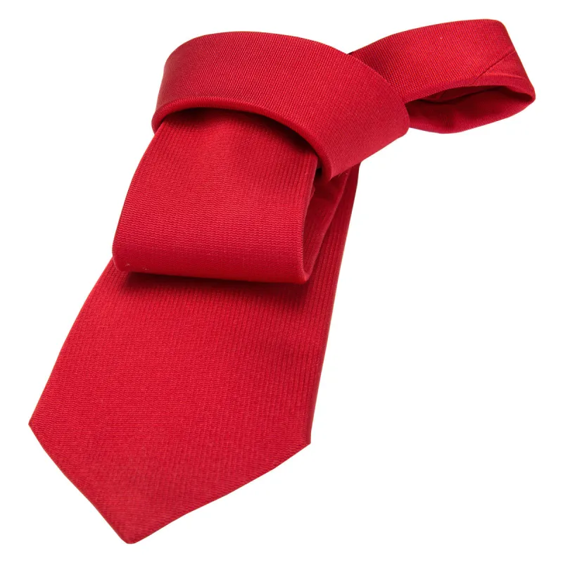 Darien Red Silk Tie sold by The Dark Knot Limited