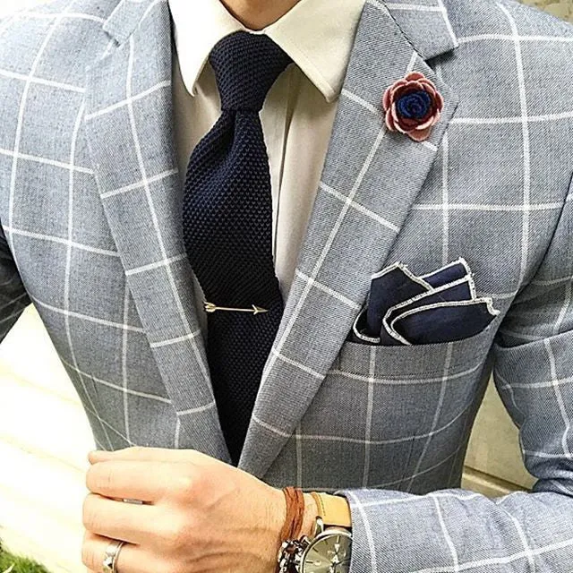 Concord Lapel Flower, Pink / Burgundy / Blue sold by The Dark Knot Limited product image thumbnail 4