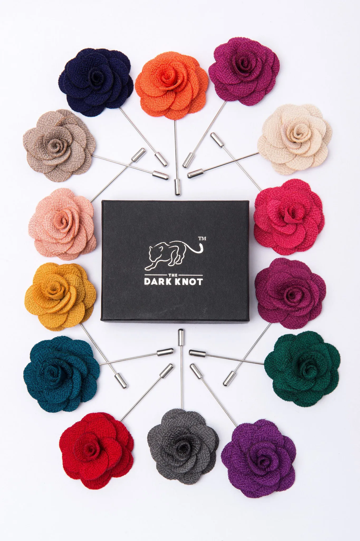 Marblehead Coral Lapel Flower sold by The Dark Knot Limited product image thumbnail 4