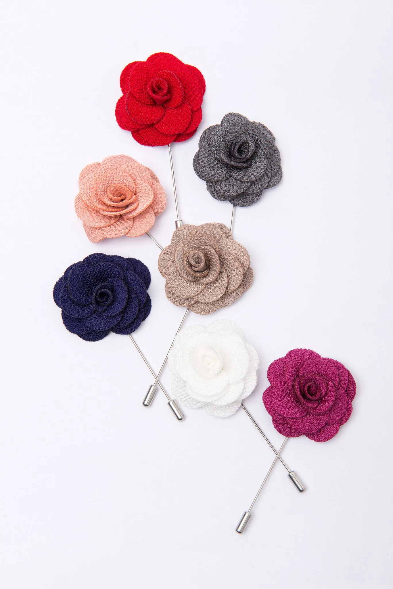 Marblehead Light Grey Lapel Flower sold by The Dark Knot Limited product image thumbnail 5